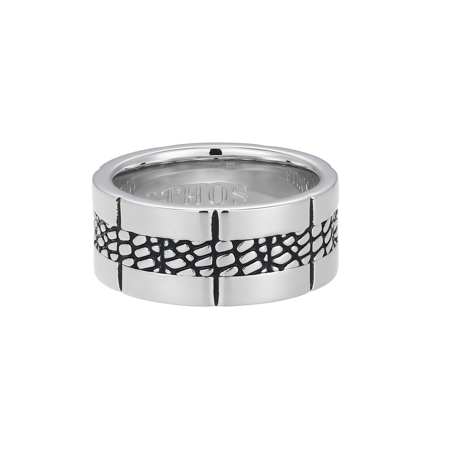 UR0109 - Legacy Reptile Design Band Ring | ethos