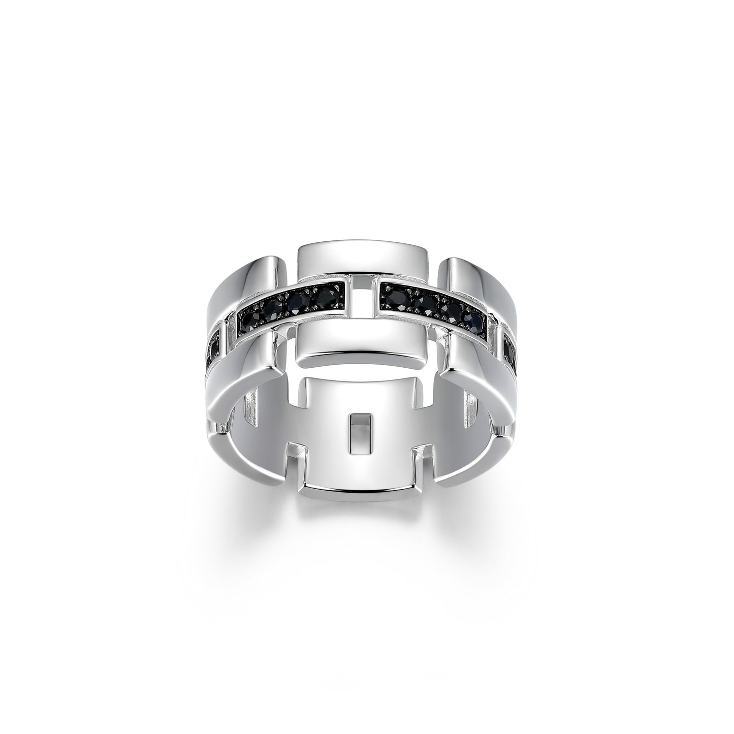 UR0110 - Legacy Genuine Black Sapphire Ring | ethos