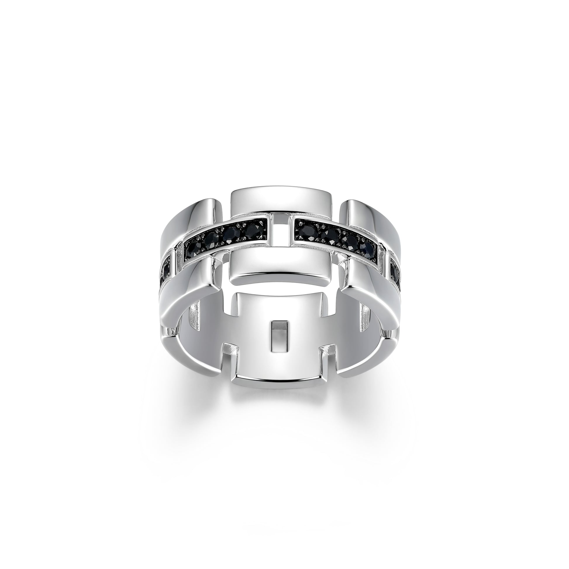 UR0110 - Legacy Genuine Black Sapphire Ring | ethos