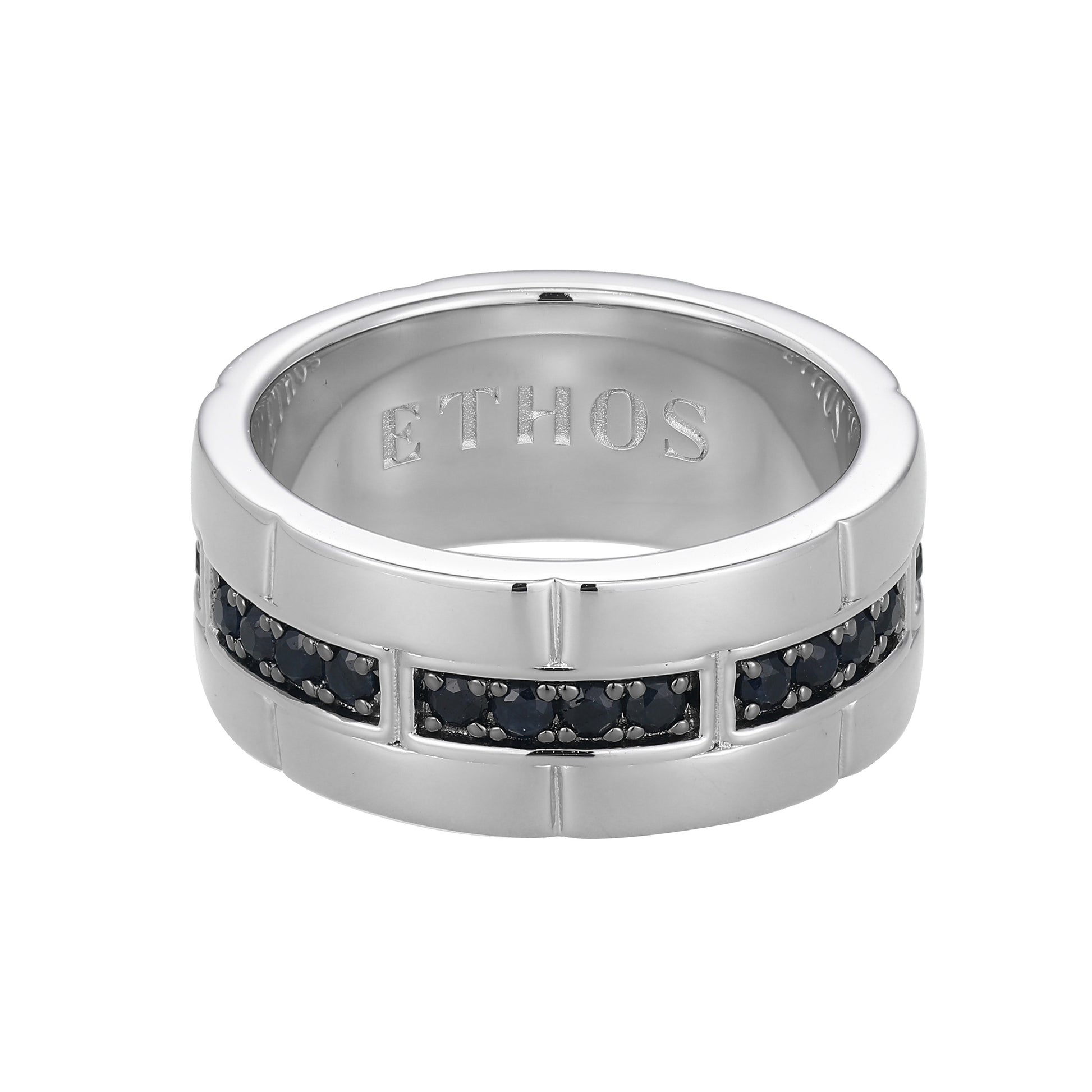 UR0110 - Legacy Genuine Black Sapphire Ring | ethos