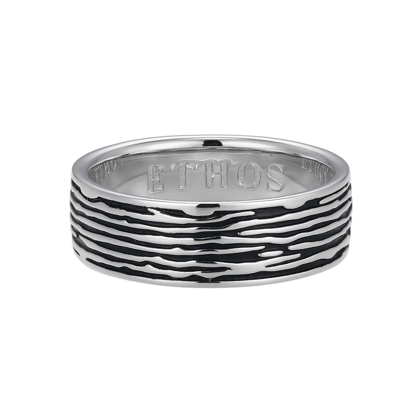 UR0114 - Timber Band Ring | ethos
