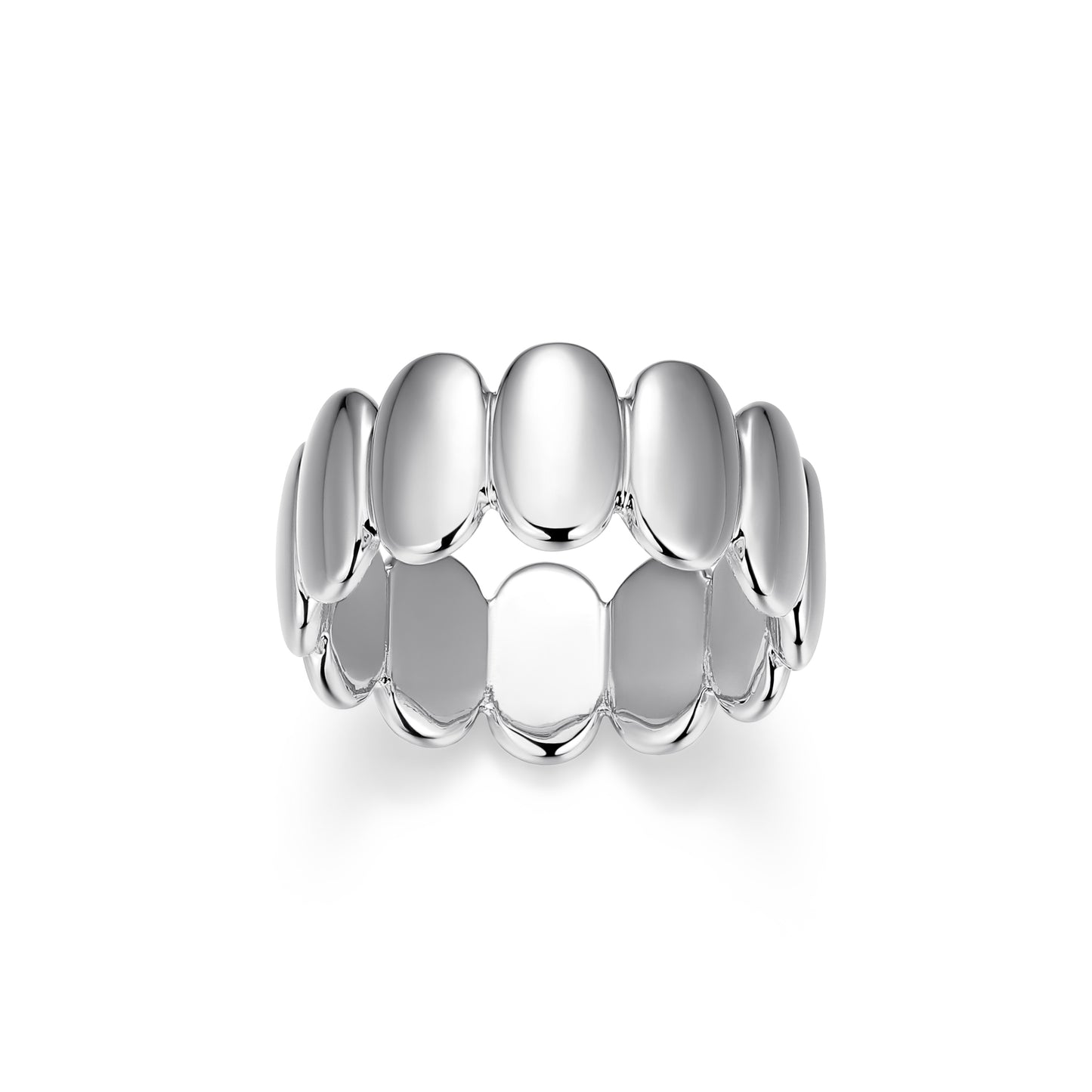 RR0191W - Domed Band Ring | reign