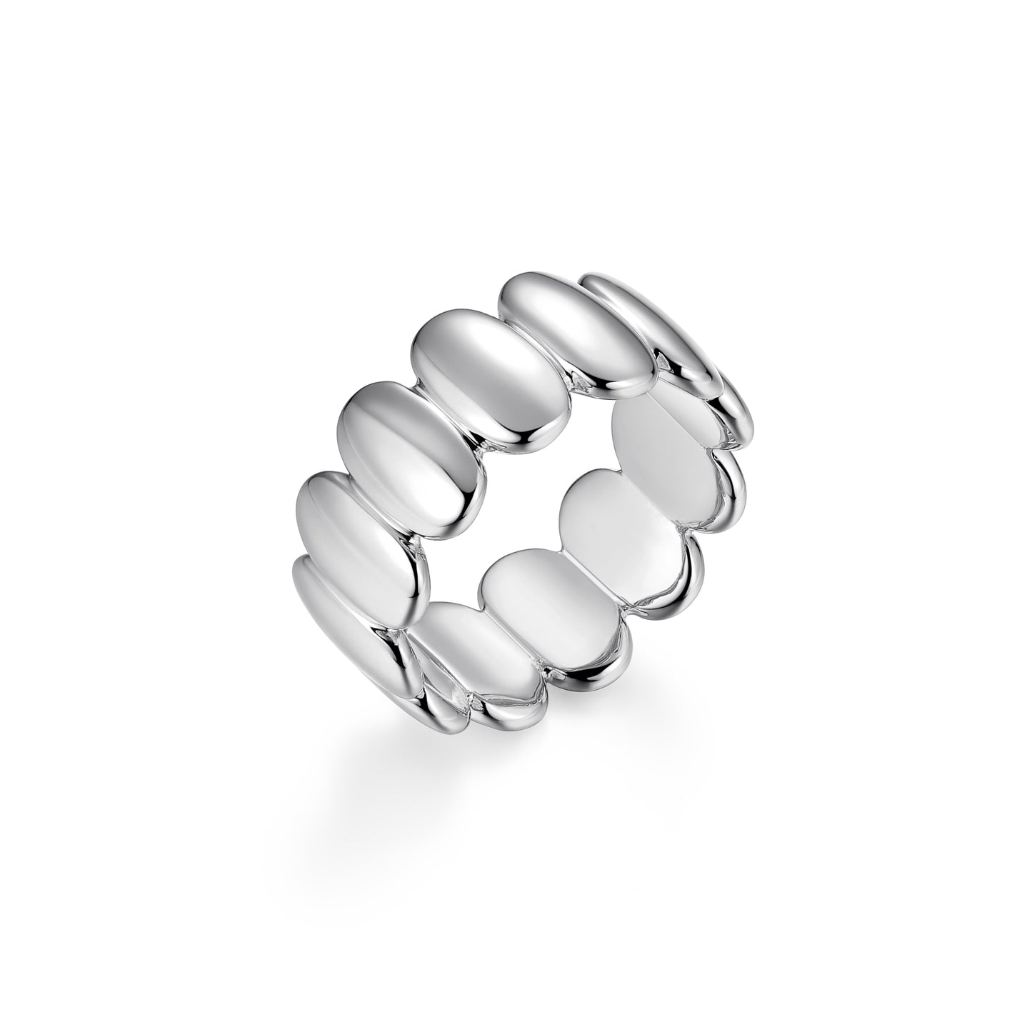 RR0191W - Domed Band Ring | reign