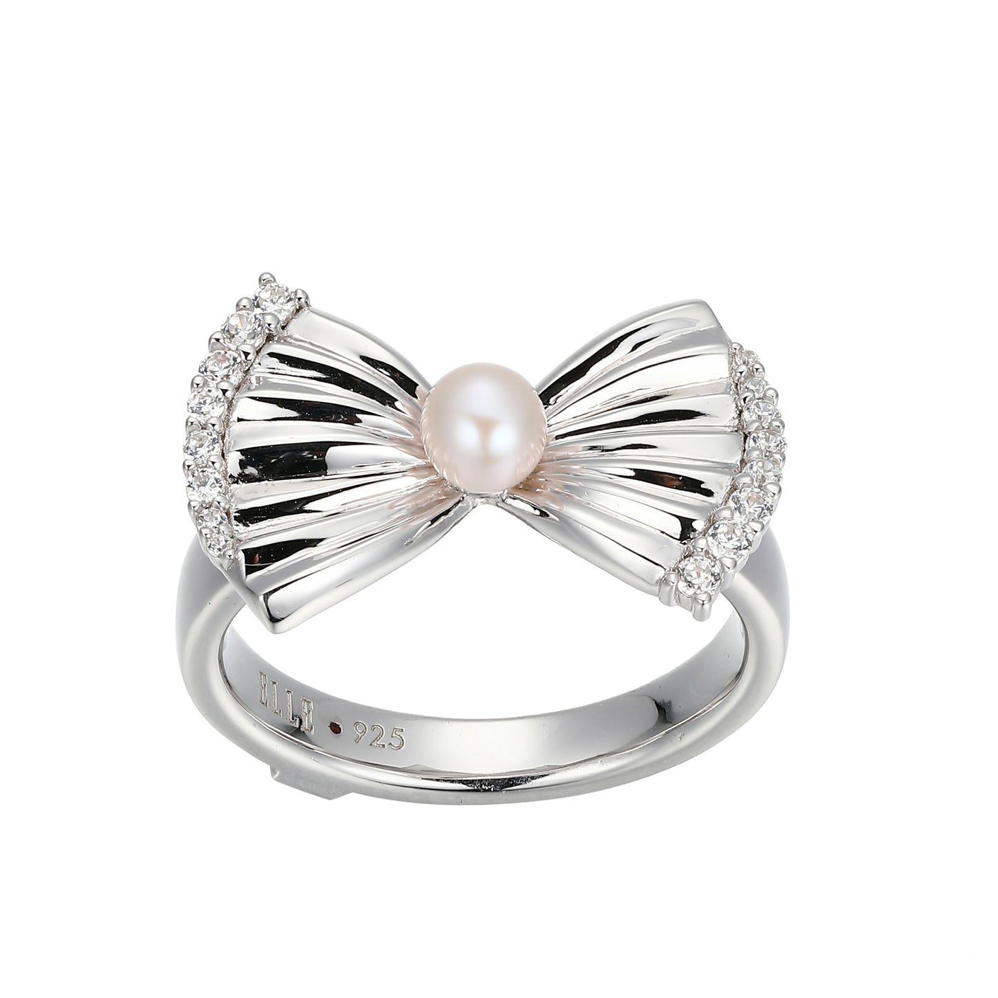 LR0260 - Butterfly Freshwater Pearl Ring | elle