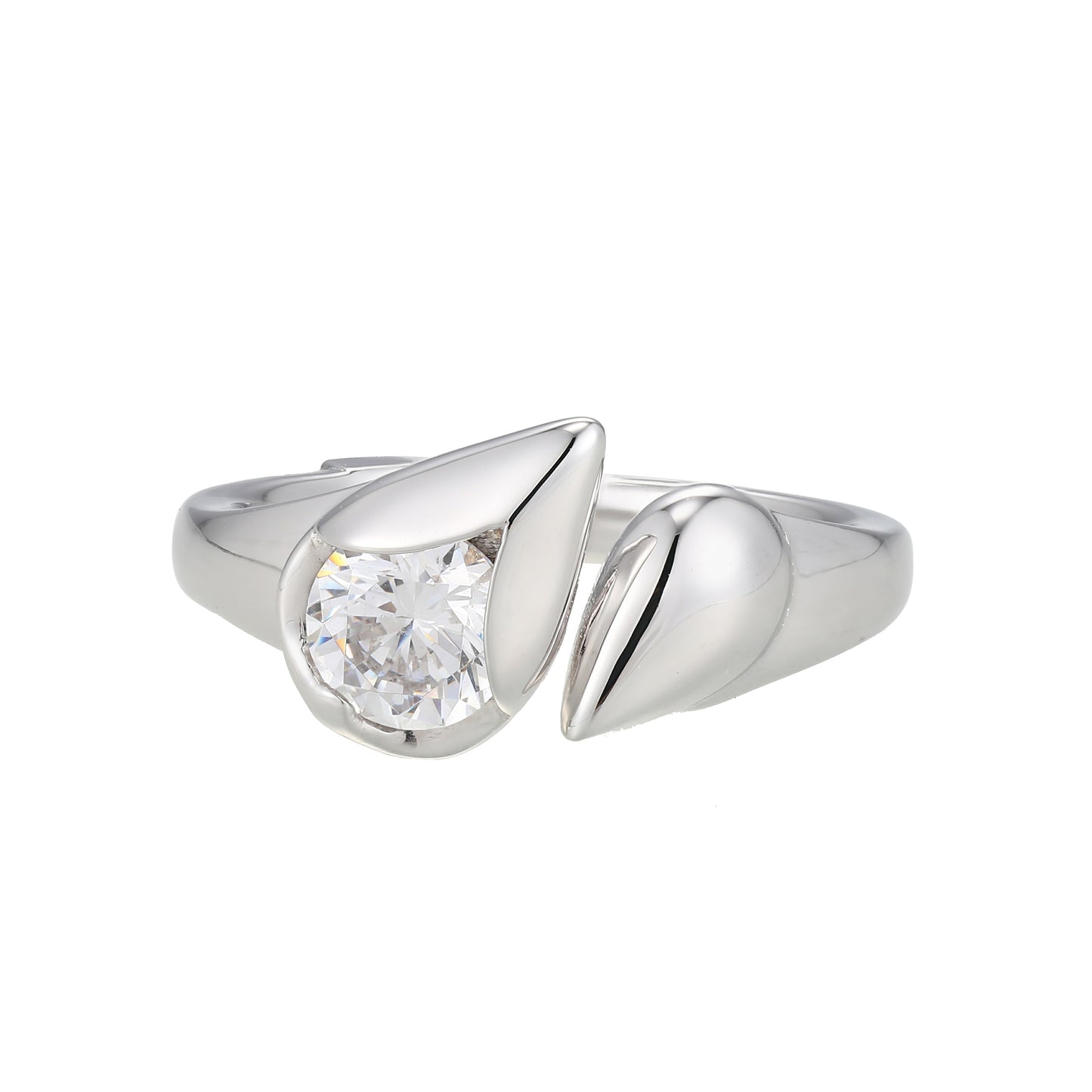 LR0255 - Toi Et Moi Tulip Ring | elle