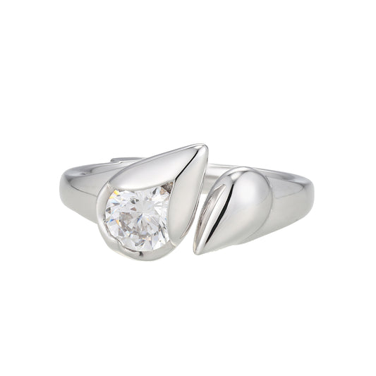 LR0255 - Toi Et Moi Tulip Ring | elle