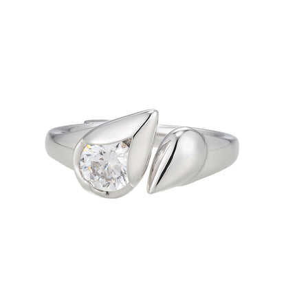 LR0255 - Toi Et Moi Tulip Ring | elle