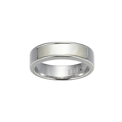 LR0235 - Vera Mother-of-Pearl Inlay Ring | elle