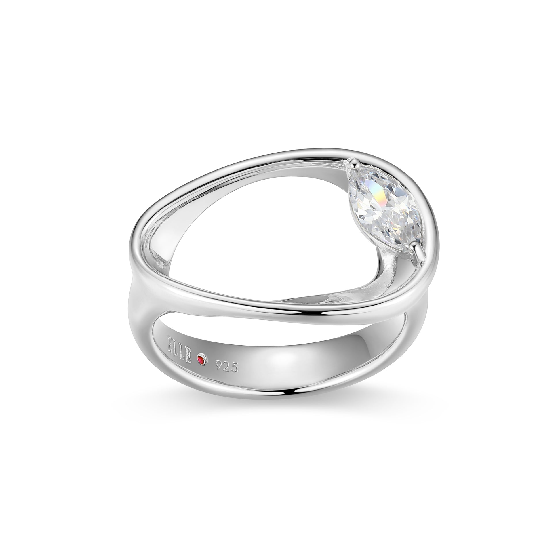 LR02786 - Sculpted Oval Ring | Paris 1901
