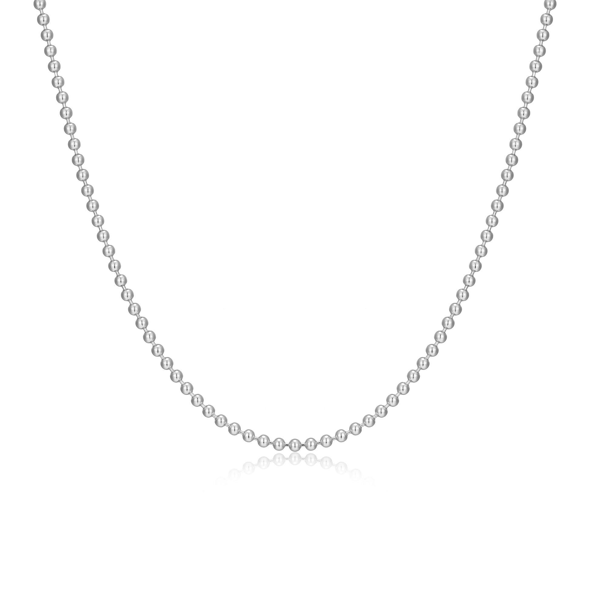 RN0250W - Bead Chain Necklace | reign