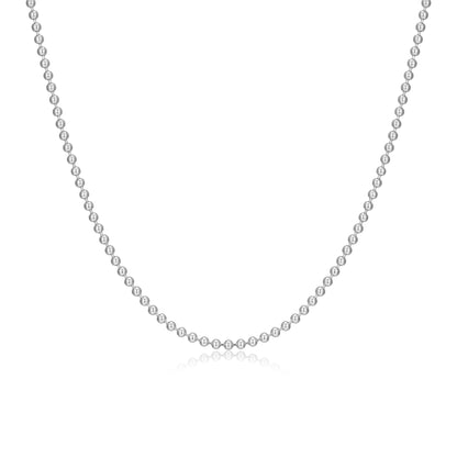 RN0250W - Bead Chain Necklace | reign