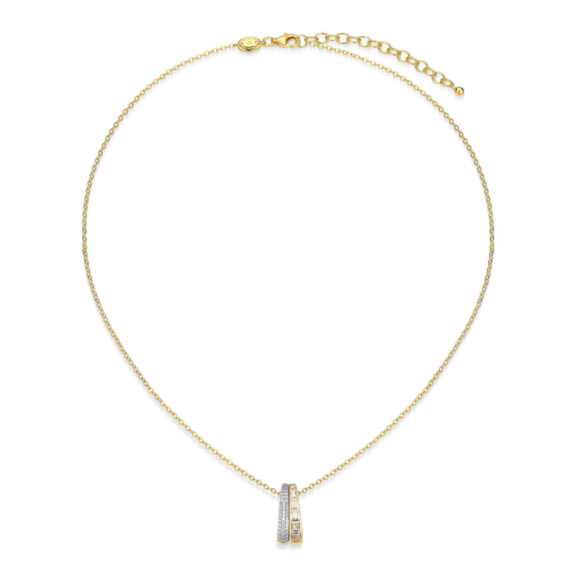 CN0224 - Baguette Rondelle Necklace | Paris 1901