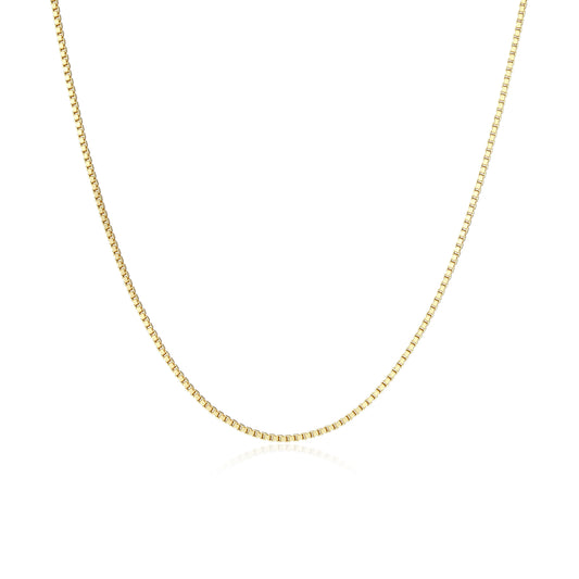 RN0246Y - Box Chain Necklace | reign