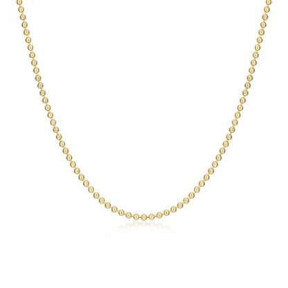 RN0250Y - Bead Chain Necklace | reign
