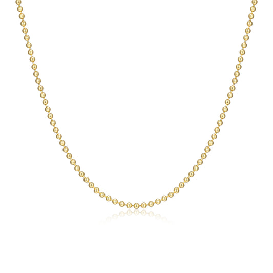 RN0250Y - Bead Chain Necklace | reign