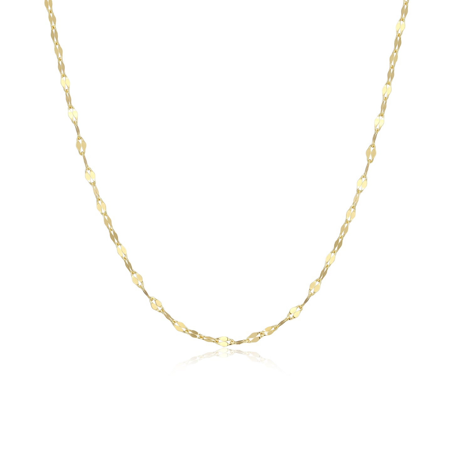 RN0247Y - Lumachina Chain Necklace | reign