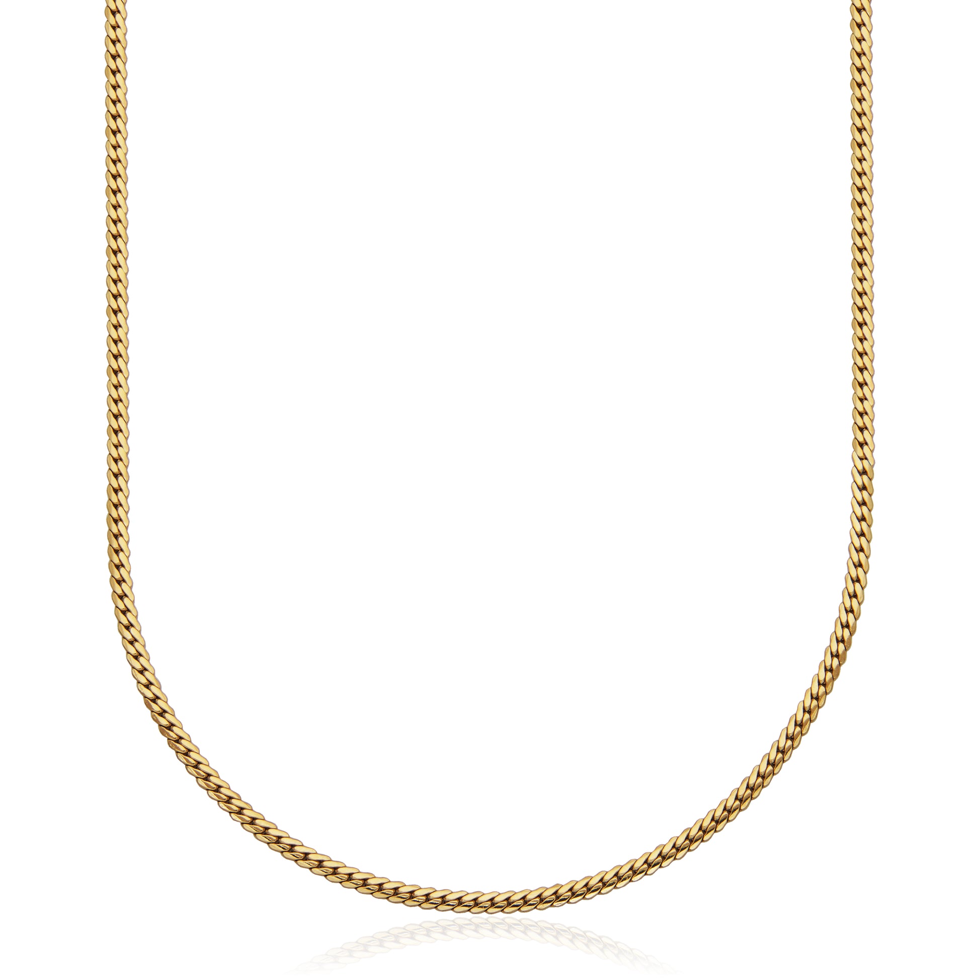 T0XK160220 - Miami Cuban Chain Necklace | steelx