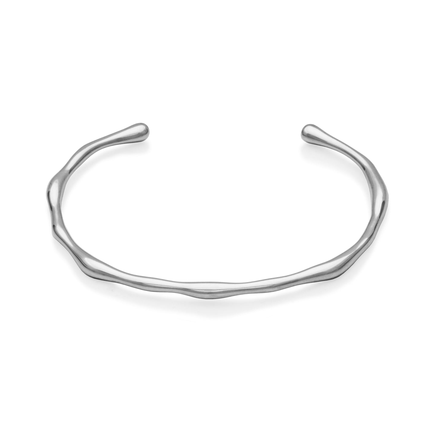 T1XJ880100 - Organic Shape Cuff Bracelet | Steelx