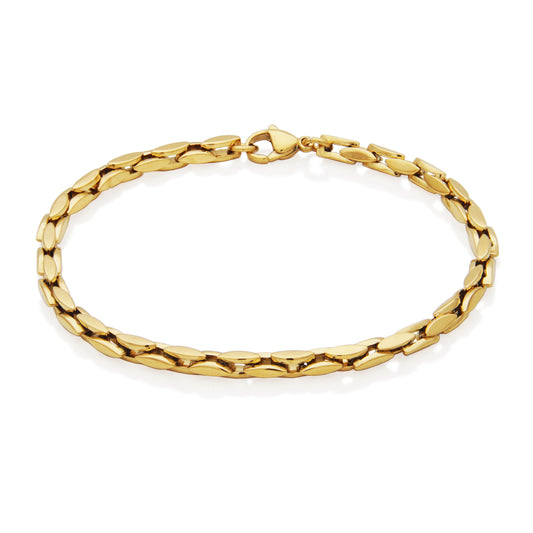 T1XJ930275 - Fluted Chain Bracelet | Steelx