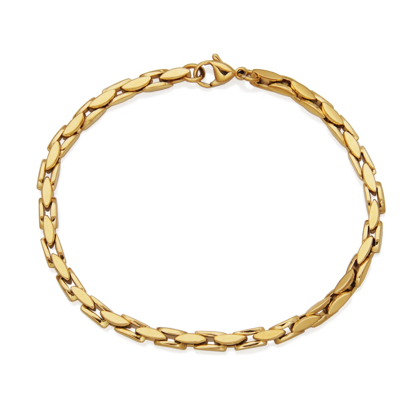 T1XJ930275 - Fluted Chain Bracelet | Steelx