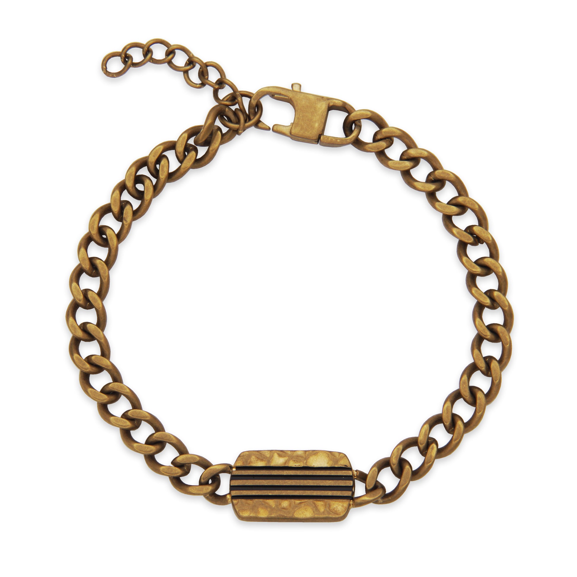 T1XK070278 - Hammered Texture Bracelet | steelx