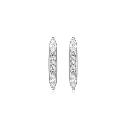 RE0253W - Linear Stud Earrings | reign
