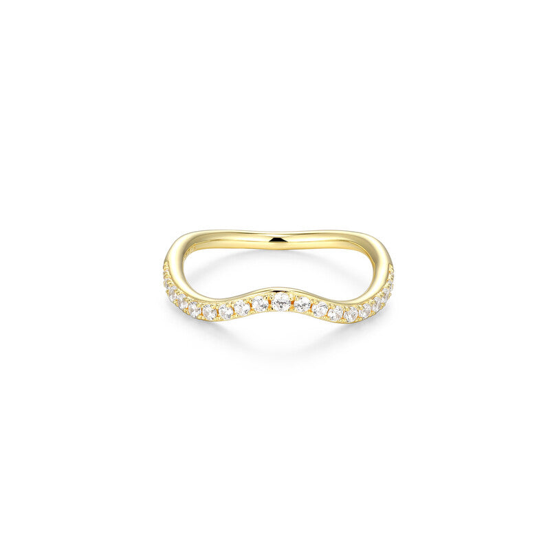 RR0255Y6 - Pavé Wave Ring | reign