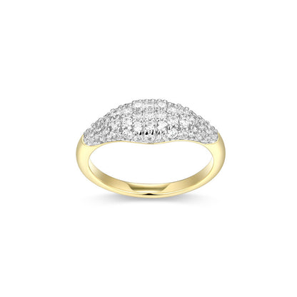RR0259Y4 - Pavé Pinky Ring | reign