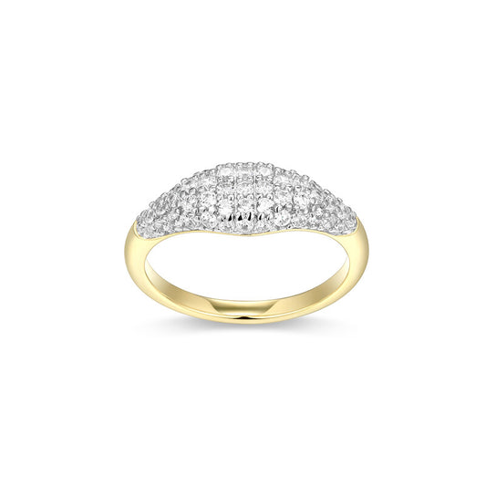 RR0259Y4 - Pavé Pinky Ring | reign