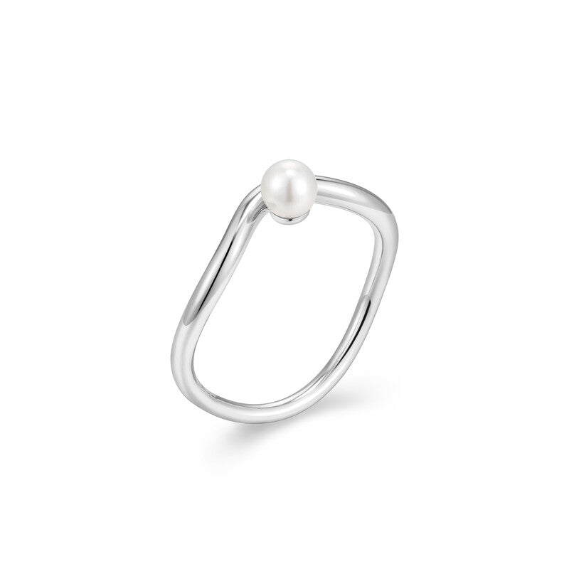 RR0254W6 - Pearl Wave Ring | reign