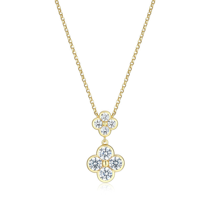 RN0294 - Clover Drop Necklace | reign