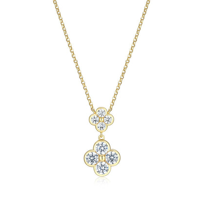 RN0294 - Clover Drop Necklace | reign