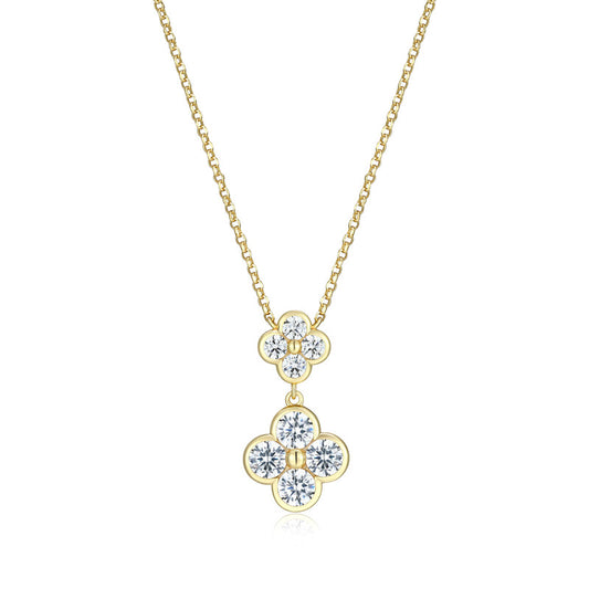 RN0294 - Clover Drop Necklace | reign