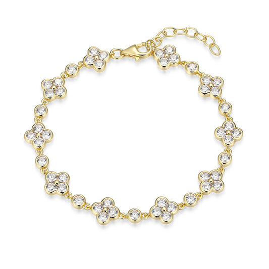 RB0288 - Clover Station Bracelet | reign